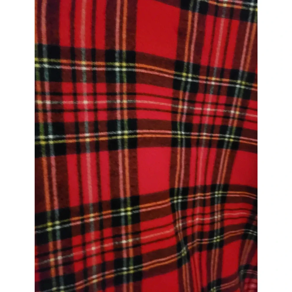 Vintage Troy Leisure Blanket Christmas Winter Cabin Plaid